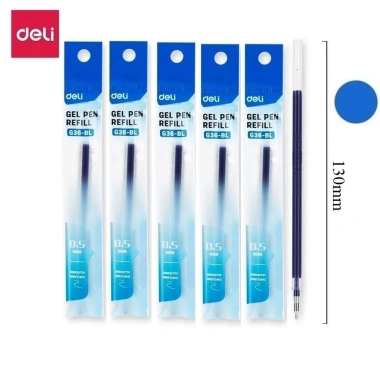 Hộp 12 cây bút gel Deli CG50 ngòi 0.5mm - Viết êm trơn, giá ưu đãi 25.000đ 10 Hộp 12 cây bút gel Deli CG50 ngòi 0.5mm - Viết êm trơn, giá ưu đãi 25.000đ 10