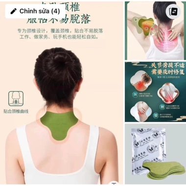 Hộp 12 miếng dán Ngải Cứu giảm đau cổ vai gáy - Thải độc, cải thiện đau nhức, giảm mỏi mệt - Nhà Jang 6.700 VND