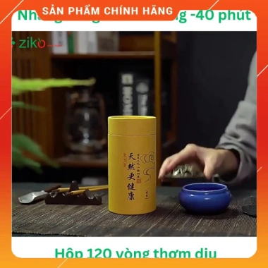 Hộp 120 Vòng Nhang Trầm - Vòng Cháy 40 Phút, Giá Ưu Đãi 63.900 VND 4 Hộp 120 Vòng Nhang Trầm - Vòng Cháy 40 Phút, Giá Ưu Đãi 63.900 VND 4