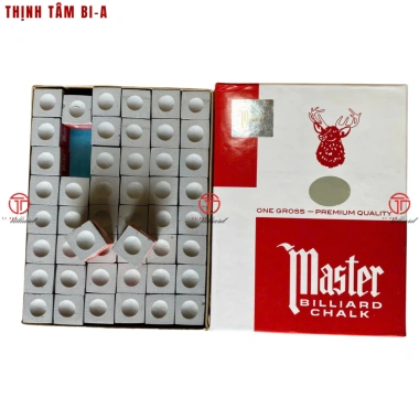 Hộp 144 viên Lơ TT.Pro 10A Xám - Phấn bôi đầu Cơ Bida DOTAA, Bida Xám Thịnh Tâm cao cấp, giảm giá 22% chỉ 700.000 VND
