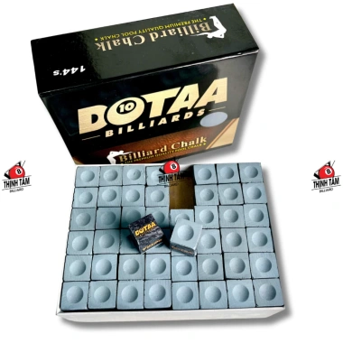 Hộp 144 viên Lơ TT.Pro 10A Xám - Phấn bôi đầu Cơ Bida DOTAA, Bida Xám Thịnh Tâm cao cấp, giảm giá 22% chỉ 700.000 VND