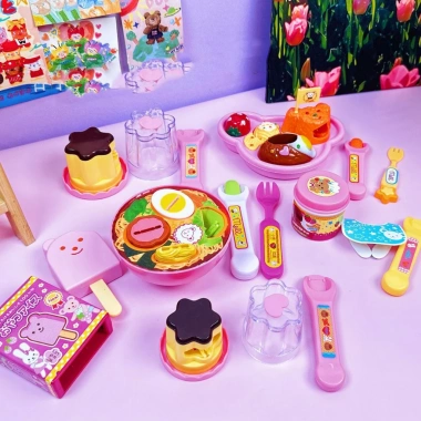 Hộp 15 Món Baby Food Khay Ăn Ramen & Pudding - Tập Nhận Biết, Sáng Tạo Bé, 35k