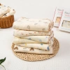 Hộp 2 Khăn Tắm Muslin 2 Lớp Mềm Mại 100x100cm Thấm Hút Tốt Cho Bé Sơ Sinh Giá Ưu Đãi 229.000 VND 6