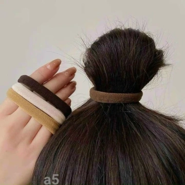 Hộp 20 dây chun buộc tóc nữ - Đa màu, bền đẹp, giảm giá 20.250 VND 8
