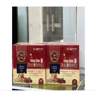 Hộp 20 gói Hồng sâm Kored Ginseng - Giảm mệt mỏi, sức khỏe tốt, 180.000₫