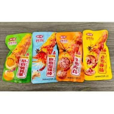 Hộp 20 gói Thịt Cay Cuộn Trứng, Lạp Xưởng, Thanh Cua, Bò Viên - Giá chỉ 59.491đ, giảm 23% 7