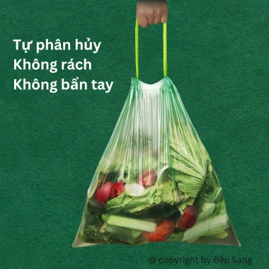 Hộp 200 túi đựng rác 45x59cm gấp gọn cao cấp Soika SR-01 - Giao màu ngẫu nhiên, giảm giá 22%