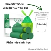 Hộp 200 túi đựng rác 45x59cm gấp gọn cao cấp Soika SR-01 - Giao màu ngẫu nhiên, giảm giá 22% 10
