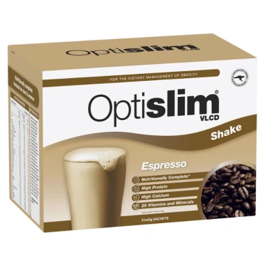 Hộp 21 gói Optislim VLCD Shake 43g - Bột thay thế bữa ăn Socola & Salted Caramel, giảm cân nhanh, 1.123.000₫ 3