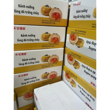 Hộp 2,5kg Bánh Pía LIU trứng chảy Egg Yok - Ngon, mềm, mới, giảm còn 150.000đ 5