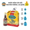 Hộp 3 chai Nước Mắm Cát Hải Cá Quẩn - Hương vị truyền thống, giảm giá 20% chỉ 150.000 VND