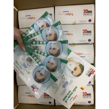 Hộp 30 chiếc khẩu trang N95 chống bụi mịn, ngăn lây bệnh hô hấp - Giá chỉ 84.000₫