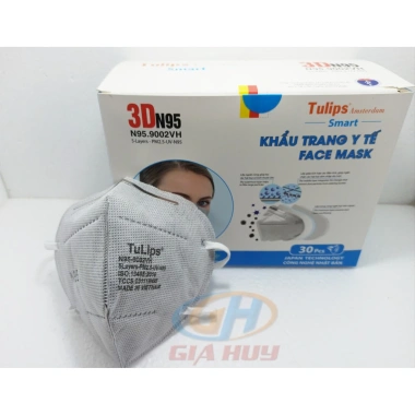 Hộp 30 chiếc khẩu trang N95 chống bụi mịn, ngăn lây bệnh hô hấp - Giá chỉ 84.000₫ 4 Hộp 30 chiếc khẩu trang N95 chống bụi mịn, ngăn lây bệnh hô hấp - Giá chỉ 84.000₫ 4