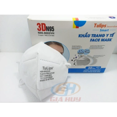 Hộp 30 chiếc khẩu trang N95 chống bụi mịn, ngăn lây bệnh hô hấp - Giá chỉ 84.000₫ 6 Hộp 30 chiếc khẩu trang N95 chống bụi mịn, ngăn lây bệnh hô hấp - Giá chỉ 84.000₫ 6