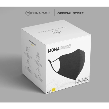 Hộp 30 khẩu trang Mona N99 UV Nano lọc hơn 99% bụi mịn, bảo hộ, tái sử dụng giá 319k 8 Hộp 30 khẩu trang Mona N99 UV Nano lọc hơn 99% bụi mịn, bảo hộ, tái sử dụng giá 319k 8