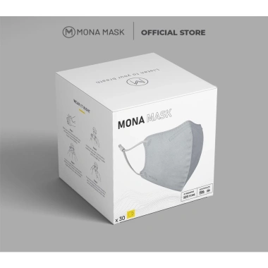 Hộp 30 khẩu trang Mona N99 UV Nano lọc hơn 99% bụi mịn, bảo hộ, tái sử dụng giá 319k 10 Hộp 30 khẩu trang Mona N99 UV Nano lọc hơn 99% bụi mịn, bảo hộ, tái sử dụng giá 319k 10