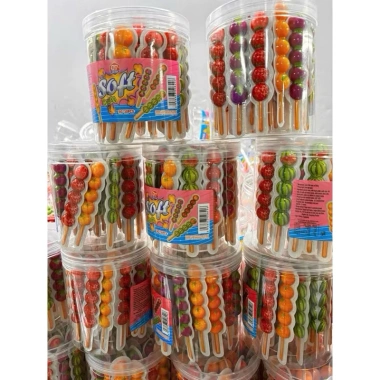 Hộp 30 xiên kẹo dẻo hồ lô mix vị 5 viên 9gr – Giá sỉ 58.000 VNĐ, giảm tới 20%