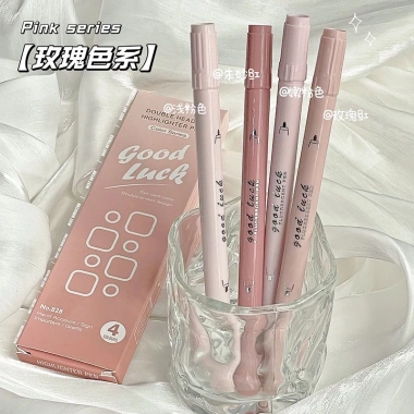 Hộp 4 Bút Đánh Dấu Hai Đầu Gradient DIY - Màu Đa Dạng, Giá Ưu Đãi 43.450₫ 10