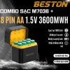 Hộp 4 Pin AA Lithium Beston 1.5V 2A 3.600mWh - Sạc M7.036, Pin Máy Ảnh, Pin Micro, Pin Đồ Chơi - 189.000 VND