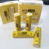 Hộp 4 Pin sạc AA KTV 4.800mAh dung lượng lớn – Dùng cho micro không dây, kèm sạc 4 rãnh 7