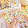 Hộp 40 quyển sổ dán sticker CapyBara, trang trí chuột lang nước - 110.000đ 4