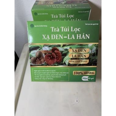 Hộp 40 túi Trà Xạ Đen La Hán - Thanh Nhiệt, Thải Độc Gan, Giảm Mẩn Ngứa, Mụn Nhọt - 55.000₫ 4 Hộp 40 túi Trà Xạ Đen La Hán - Thanh Nhiệt, Thải Độc Gan, Giảm Mẩn Ngứa, Mụn Nhọt - 55.000₫ 4