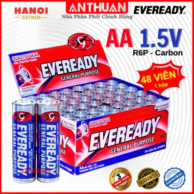 Hộp 40 viên Pin AA 2A Eveready, AAA 3A Camelion Super Heavy Duty 1.5V R6P R03P - 38.000₫ 2