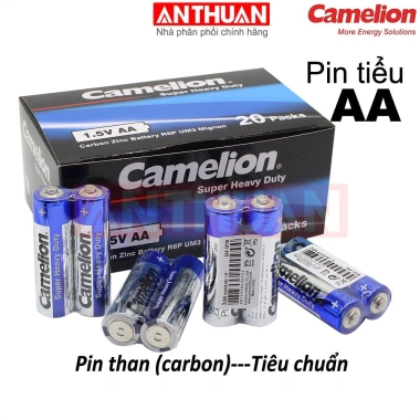 Hộp 40 viên Pin AA 2A Eveready, AAA 3A Camelion Super Heavy Duty 1.5V R6P R03P - 38.000₫ 3