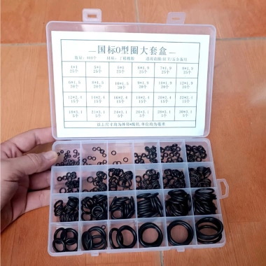 Hộp 400 gioăng + 200 ron cao su 24 size, chịu dầu, nhiệt độ cao - Thay băng tan, 36.900₫ 2