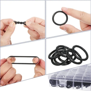 Hộp 400 gioăng + 200 ron cao su 24 size, chịu dầu, nhiệt độ cao - Thay băng tan, 36.900₫ 8