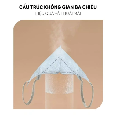 Hộp 400c 5D Khẩu trang Gumi kháng khuẩn, kháng bụi mịn, kháng giọt bắn - Giá chỉ 206.000 VND 3
