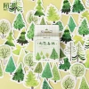 Hộp 45 Sticker Lá cây xanh cho Bullet Journal, lịch và album - Dễ thương, giá 22.800 VND 8
