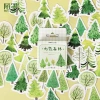 Hộp 45 Sticker Lá cây xanh cho Bullet Journal, lịch và album - Dễ thương, giá 22.800 VND 9