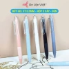 Hộp 5 Bút Mực Gel 0.5mm - Ngòi mỏng, ruột thay thế, vỏ cute đa màu, hot nhất