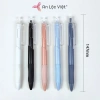 Hộp 5 Bút Mực Gel 0.5mm - Ngòi mỏng, ruột thay thế, vỏ cute đa màu, hot nhất 4