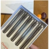Hộp 5 đôi đũa inox 316L Chockmen mài mờ đầu vuông, chống trơn trượt, giá ưu đãi 195.000₫ 4