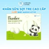 Hộp 5 khăn sữa sợi tre 2 lớp an toàn cho bé, không gây kích ứng, giá chỉ 89.000₫