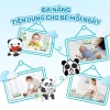 Hộp 5 khăn sữa sợi tre 2 lớp an toàn cho bé, không gây kích ứng, giá chỉ 89.000₫ 5