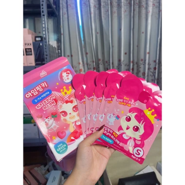 Hộp 5 miếng Mặt Nạ Trẻ Em I'm Pinky Kids - Dưỡng ẩm EWG nhạy cảm 3-7 và 8+ tuổi 10 Hộp 5 miếng Mặt Nạ Trẻ Em I'm Pinky Kids - Dưỡng ẩm EWG nhạy cảm 3-7 và 8+ tuổi 10