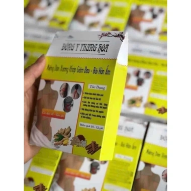Hộp 50 miếng cao dán xương khớp hàn ẩm - Giá ưu đãi 19,000₫, hộp xanh chất lượng
