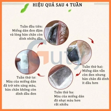 Hộp 50 miếng thải độc chân - Giảm nhức mỏi, ngủ ngon, thanh lọc cơ thể 3 Hộp 50 miếng thải độc chân - Giảm nhức mỏi, ngủ ngon, thanh lọc cơ thể 3