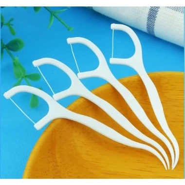 Hộp 50 tăm chỉ nha khoa tiệt trùng, sợi chỉ mành, vệ sinh răng miệng sau ăn - 12.900đ 3 Hộp 50 tăm chỉ nha khoa tiệt trùng, sợi chỉ mành, vệ sinh răng miệng sau ăn - 12.900đ 3