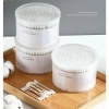 Hộp 500 tăm bông ngoái ráy tai cotton 2 đầu tròn an toàn cho mẹ và bé - 40.000đ