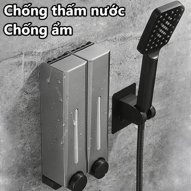 Hộp 500ml Đựng Sữa Tắm Dầu Gội Nước Rửa Tay Sang Trọng - Tiện Lợi Phòng Tắm 159k 2