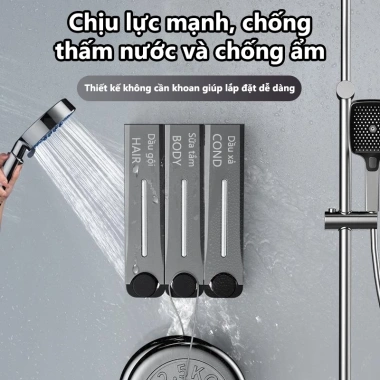 Hộp 500ml Đựng Sữa Tắm Dầu Gội Nước Rửa Tay Sang Trọng - Tiện Lợi Phòng Tắm 159k 3