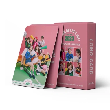 Hộp 55 Ảnh LOMO IVE - Card Chúc Mừng Năm 2.023 Giá 57.200 VND Giảm 16.000 VND 3