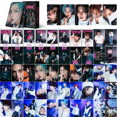 Hộp 55 Ảnh Thẻ LOMO Card Stray Kids – Giảm còn 57.200₫, Sưu Tập Fan Nhóm Nhạc