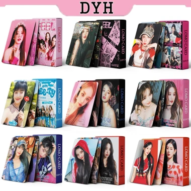 Hộp 55 ảnh thẻ LOMO I-DLE I Feel Me I Never Die – Giá 44.000, in chữ độc đáo