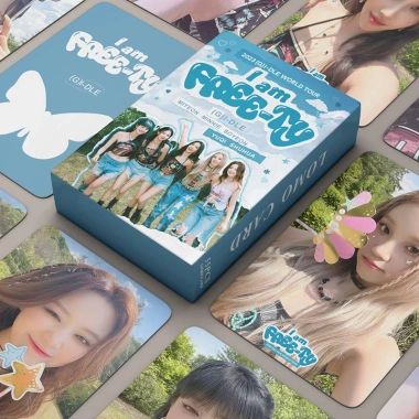 Hộp 55 ảnh thẻ LOMO I-DLE I Feel Me I Never Die – Giá 44.000, in chữ độc đáo 2 Hộp 55 ảnh thẻ LOMO I-DLE I Feel Me I Never Die – Giá 44.000, in chữ độc đáo 2