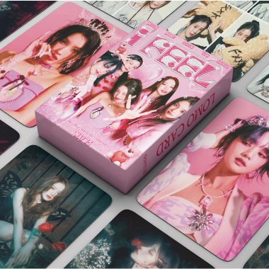 Hộp 55 ảnh thẻ LOMO I-DLE I Feel Me I Never Die – Giá 44.000, in chữ độc đáo